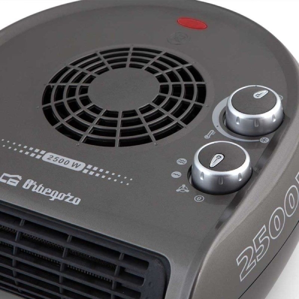 Chauffage Orbegozo FH 5131 Thermostat réglable Sélecteur rotatif 3 positions 2 niveaux de puissance Fonction ventilateur Neuf - vue 2