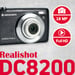 AgfaPhoto Realishot DC8200 1/3.2'' Appareil-photo compact 8 MP CMOS 3264 x 2448 pixels Noir