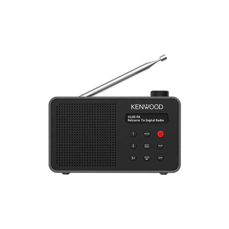 Kenwood CR-M25DAB-B Radio portable Numérique Noir - Neuf