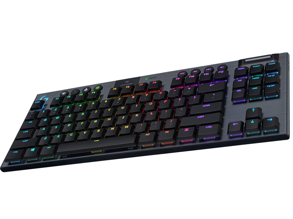 Logitech G G915 TKL clavier Gaming RF sans fil + Bluetooth QWERTY US International Neuf - vue 3