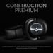 Cuffie da gioco wireless Logitech Pro X Lightspeed - Nero