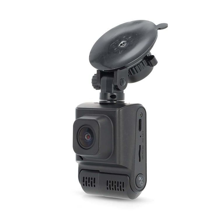 Caméra Embarquée Connectée Wi-Fi 12M 4K 30fps avec Écran LCD 2 Noir - Nedis
