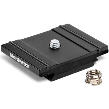 Plaque de fixation rapide Manfrotto 200PL-PRO pour têtes RC2 et Arca-Swiss Aluminium Noir - Neuf