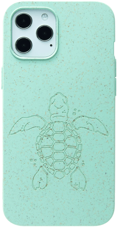 Pela Case Eco Friendly Case Turtle edition - iPhone 12 Pro Max, Turquoise