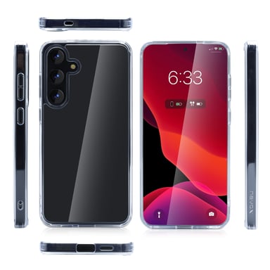nevox StyleShell SHOCKFlex guscio protettivo per telefoni cellulari 17 cm (6,7'') Cover trasparente Samsung Galaxy S25+