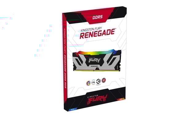 Kingston Technology FURY 32GB 6400MT/s DDR5 CL32 DIMM (Kit de 2) Renegade RGB