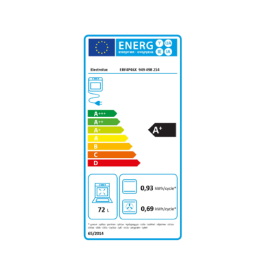 Four pyrolyse ELECTROLUX EOC4P46X
