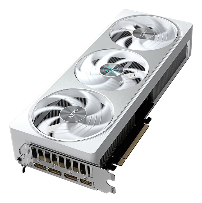 GIGABYTE GeForce RTX 5070 AERO OC 12G Carte Graphique 12 Go GDDR7 192 bits PCI E 5.0 2625 MHz Core Clock 3 x DP 2. 1 x HDMI 2.1b NVIDIA DLSS 4 GV N5070AERO OC 12GD Neuf - vue 2