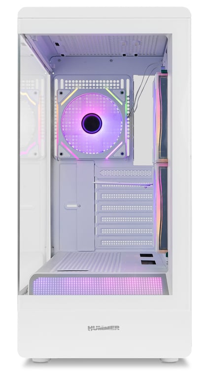 NOX Hummer NXHUMMERSIGNALBK Midi Tower Neuf - vue 2