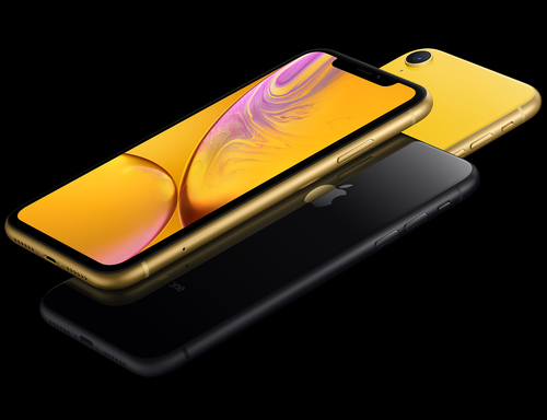 iPhone XR 128 GB, Amarillo, desbloqueado