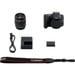 Canon EOS 200D + EF-S 18-55mm f/3.5-5.6 III Kit d'appareil-photo SLR 24,2 MP CMOS 6000 x 4000 pixels Noir