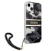 Funda Guess para iPhone 13 mini 5.4'' negra Camo Strap Collection
