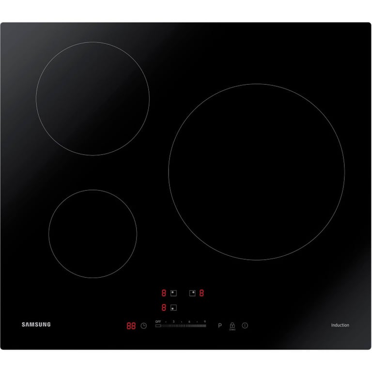 SAMSUNG table induction 60 cm 3 foyers NZ63M3707AK - vue 6