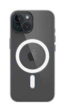 Funda con MagSafe para iPhone 15 Transparente