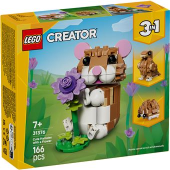 LEGO Creator 31376 L'adorable hamster et la fleur - Neuf