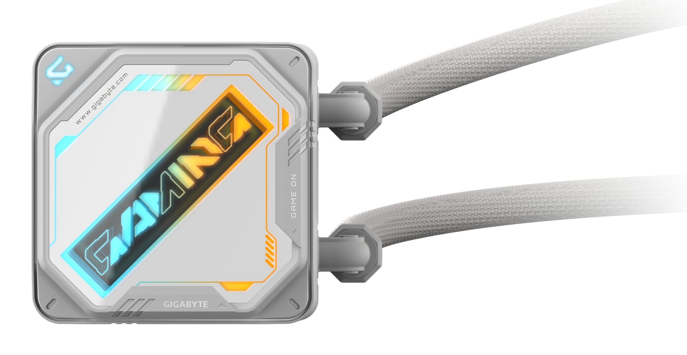 Refroidissement ventilation watercooling Gigabyte Vodní chladi GAMING 240 ICE 2x120mm ARGB LGA1851 AM5 - vue 7
