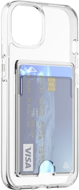 Bigben Connected COVCARDIP14M funda para teléfono móvil Transparente