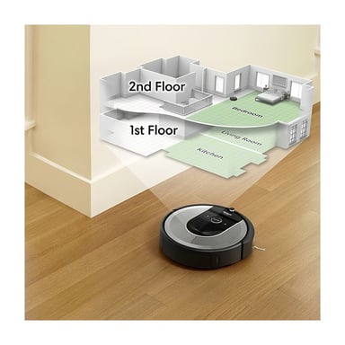 iRobot Roomba i7+ (i7556) 1,71 L Bolsa para el polvo Negro