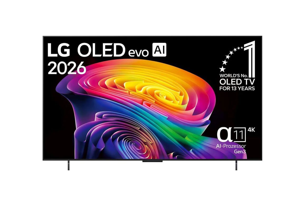 Téléviseur OLED 4K LG 65 pouces 165 cm WebOS Smart TV HDR 4 HDMI 2 USB Wi‑Fi VESA 300 x 200 mm - vue 2
