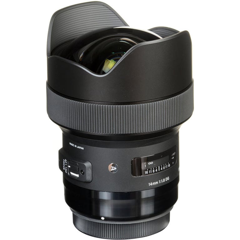 Objectif hybride Sigma 14mm f1.8 DG HSM Art pour Monture - vue 4