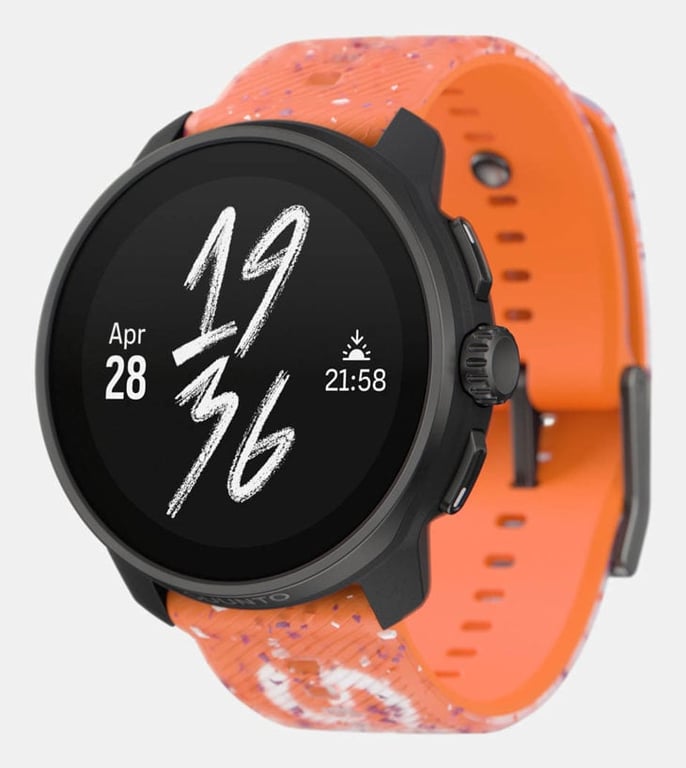 Suunto SS051016000 smartwatche et montre de sport 3 35 cm 1.32 AMOLED 45 mm Numérique 466 x 466 pixels Écran tactile GPS satellite Neuf
