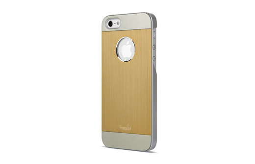 Moshi iGlaze Armour coque de protection pour téléphones portables Housse Or Apple iPhone 5