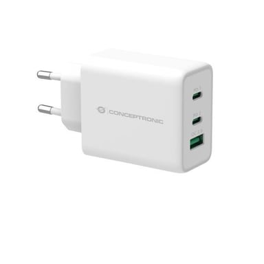 Conceptronic ALTHEA12W chargeur d'appareils mobiles Universel Blanc Secteur Charge rapide Intérieure