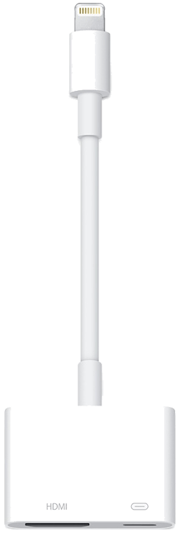 ADAPTATEUR LIGHTNING A DIGITAL AV H MD826ZM/A