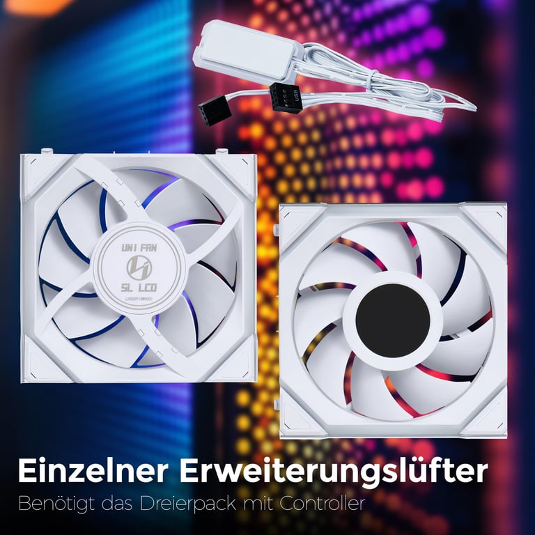 Lian Li Uni Fan SL Wireless LCD 120 - vue 3
