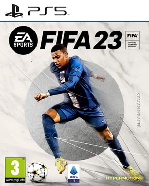 Sony DualSense + FIFA 23 Negro, Blanco Bluetooth Gamepad Analógico/Digital PlayStation 5