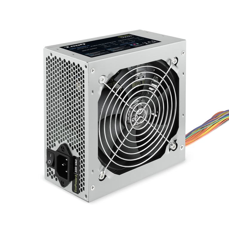 Alimentation Tooq Tqep 500Sse O · Ventilateur 120 mm · Atx Neuf - vue 3