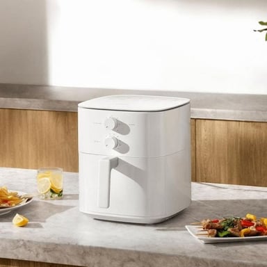 Xiaomi MAF13 Unique 6 L Autonome 1550 W Friteuse d'air chaud Blanc
