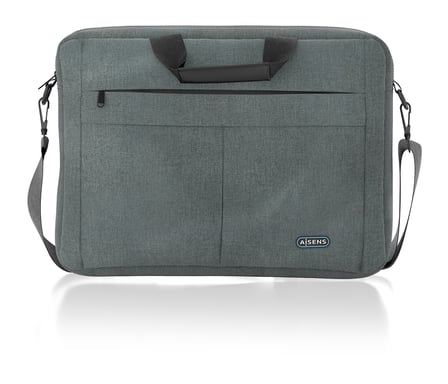 AISENS Maletin premium para portatil 15.6, Gris