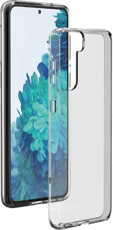 Coque Samsung G S21FE Silisoft souple Transparente Bigben