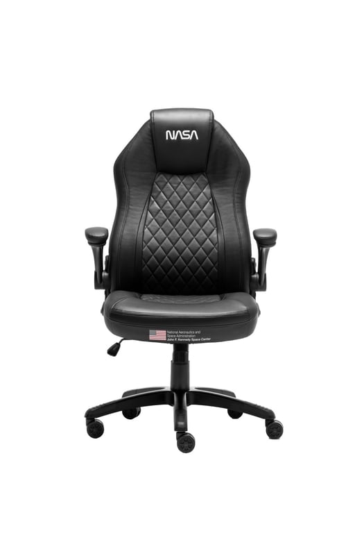 Silla gaming ergonómica respaldo alto cuero sintético base metálica y ajuste manual - vue 2