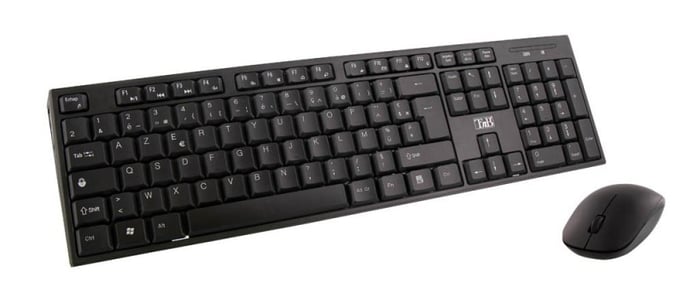 Promo Pack Clavier Souris Sans Fil «combo Bridge» T'nb chez Bureau