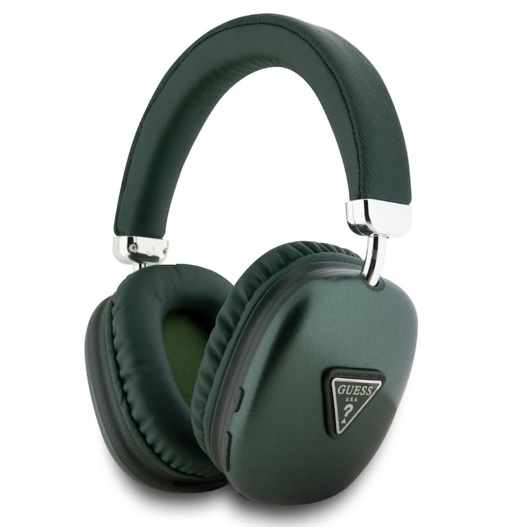 Guess Bluetooth 5.3 IPX4 Headphones with Premium Bass & Hand free Calling Triangle Gold Neuf - vue 4