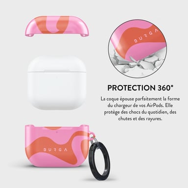 Burga L'étui rigide pour Apple AirPods 4 - Ride The Wave