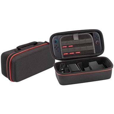 Subsonic SA5710 Housse de protection pour console de jeux portable Étui de transport Nintendo EVA (Acétate de vinyle d'éthylène), mousse Noir
