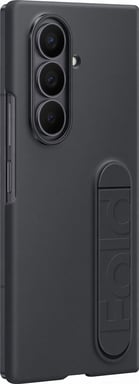 Samsung Funda para Samsung Galaxy Z Fold 7 de Silicona con Soporte y Protecciones Pantalla Negro