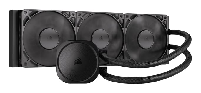 Corsair Nautilus 360 RS Carte-mère Refroidisseur de liquide tout-en-un Noir