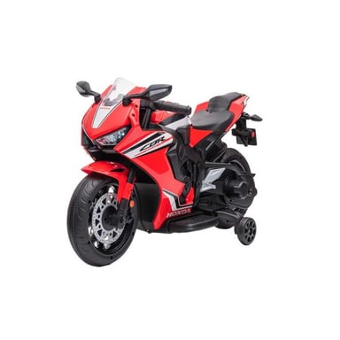 Vehículo eléctrico para niño Turbo Challenge Moto Honda CBR1000RR Negro y Rojo