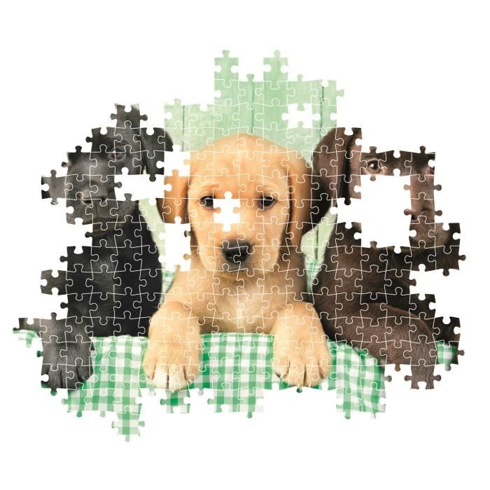 Puzzle Compact 1000 pièces : Les Trois Laboratoires Clementoni Puzzles - vue 4