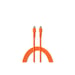 CABLE CHARGE USB-C VERS USB-C PD 60W ORANGE POUR APPLE SAMSUNG XIAOMI OPPO