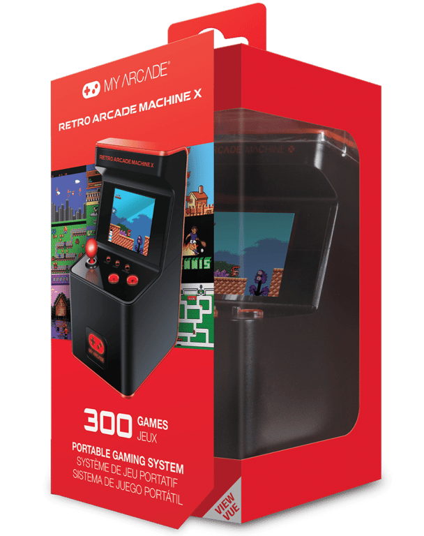 Console portable My Arcade Retro Machine X 300 jeux vidéo & - vue 3