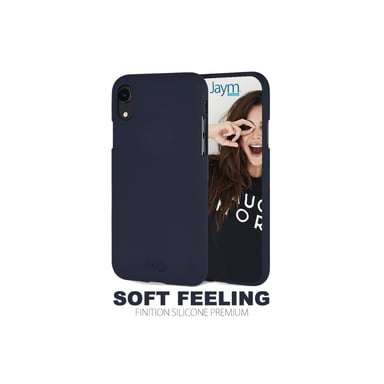 JAYM - Coque Silicone Soft Feeling Bleue pour Samsung Galaxy A54 5G – Finition Silicone – Toucher Ultra Doux