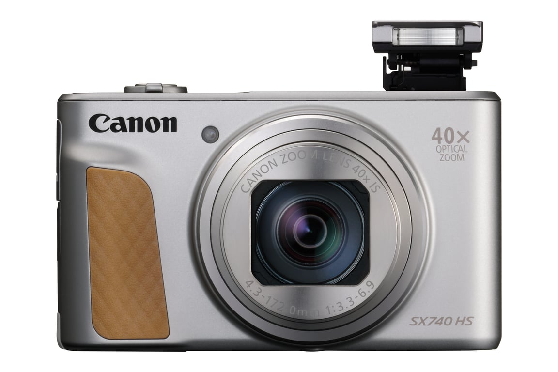 Canon PowerShot SX740 HS 1/2.3  Appareil-photo compact 20,3 MP CMOS 5184 x 3888 pixels Argent - Neuf