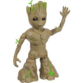 Figura interattiva di Groot alta 34 cm, giocattolo supereroe, Marvel Studios I Am Groot Groove 'N Grow Groot