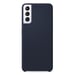 Coque silicone unie Soft Touch Bleu nuit compatible Samsung Galaxy S21 Plus