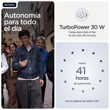 Motorola moto g86 (5G) 256 Go, Bleu foncé